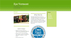 Desktop Screenshot of eyevermont.com